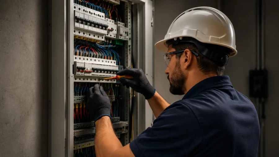 Especialistas em <b>Soluções Elétricas</b><br>  Para Residências, Condomínios e Empresas